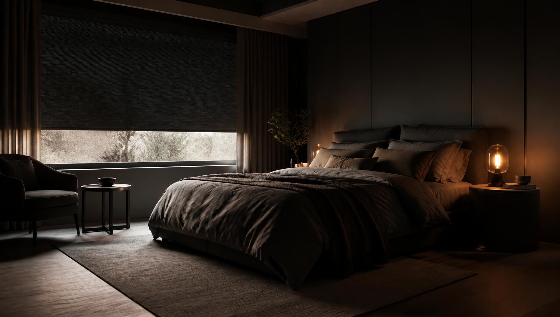 The Bedroom fitted with Livora smart-home products